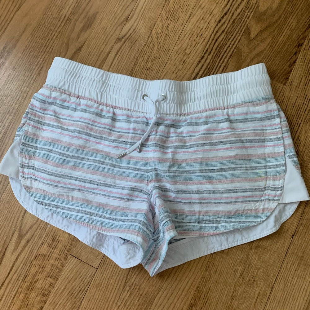Athleta stripe shorts
